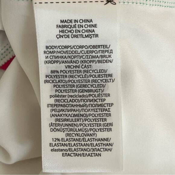 NWT RLX Ralph Lauren 1/4 Zip Golf Shirt XS Pullover Long Sleeve White Pink - Picture 10 of 10